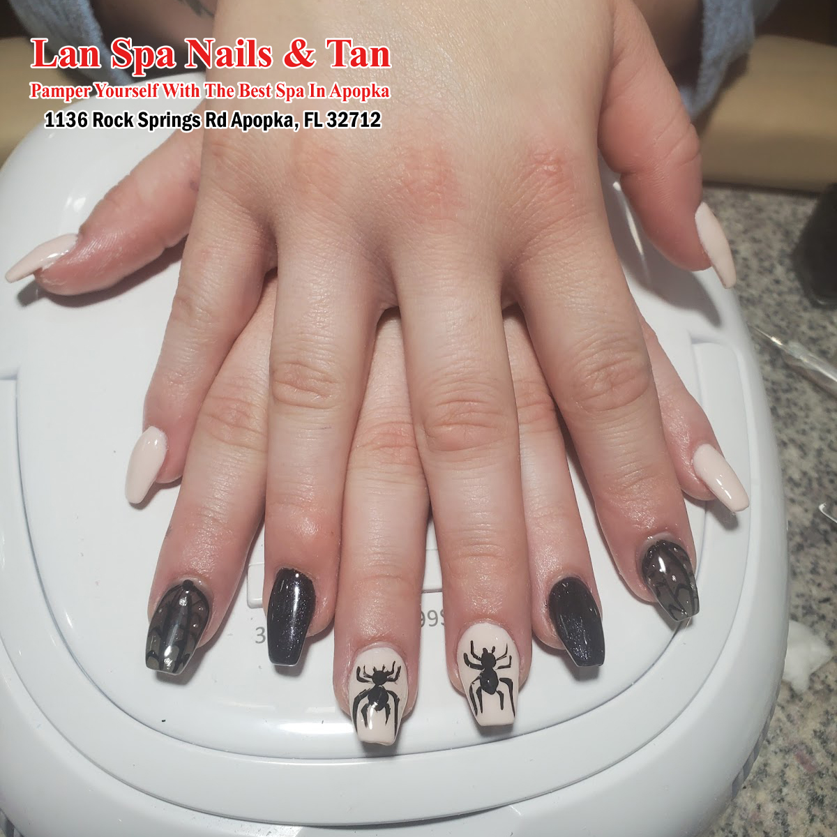 Lan Spa Nails & Tan - Nail salon in Apopka, FL 32712